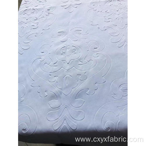 Polyester 3d emboss fabric for bedsheet